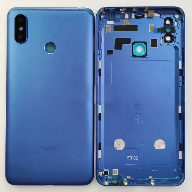 Оригинальная крышка батарейного отсека для Xiaomi Mi Max 3 Max3 задняя корпуса + Замена