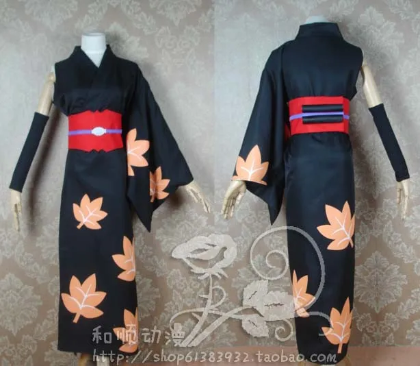 Кимоно для косплея SilverSoul Yoshiwara's стражи смерти Бог куртасана Tsukuyo Tsukki C018|Костюмы