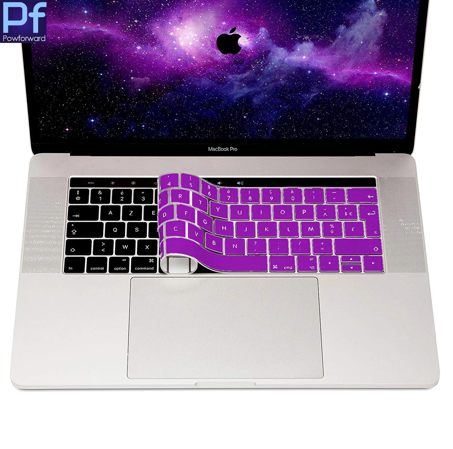 Для Macbook Pro Retina 13 15 TOUCHBAR 2016 модели A1706 A1707 клавиатура на французском языке чехол AZERTY