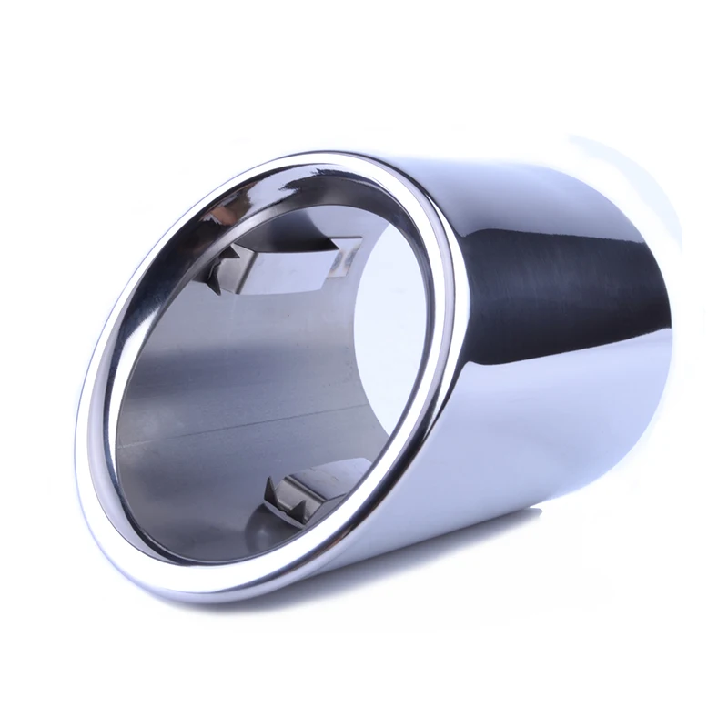 Universal Car Exhaust Muffler Tip Stainless Steel Pipe Tail Dual Letout Free Shipping | Автомобили и мотоциклы