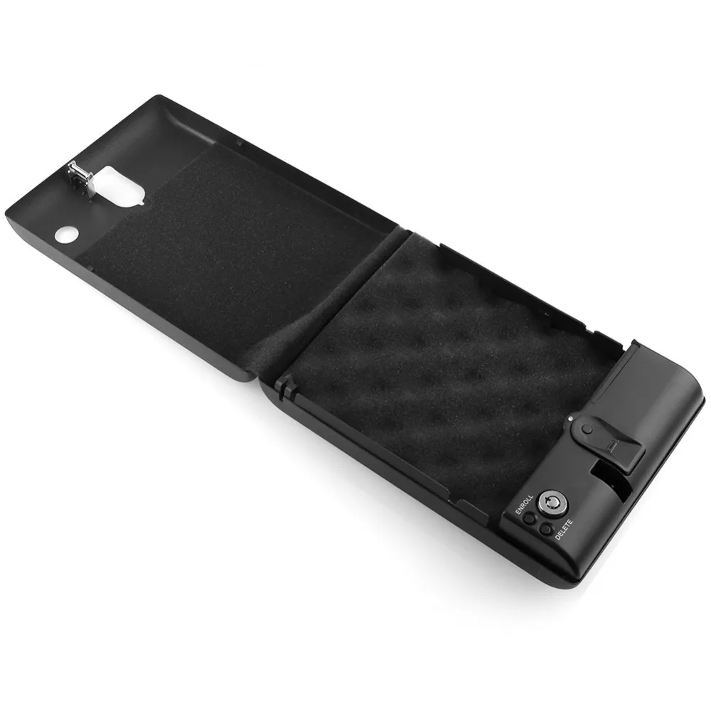 Качественный биометрический Сейф со сканером отпечатков пальцев твердый