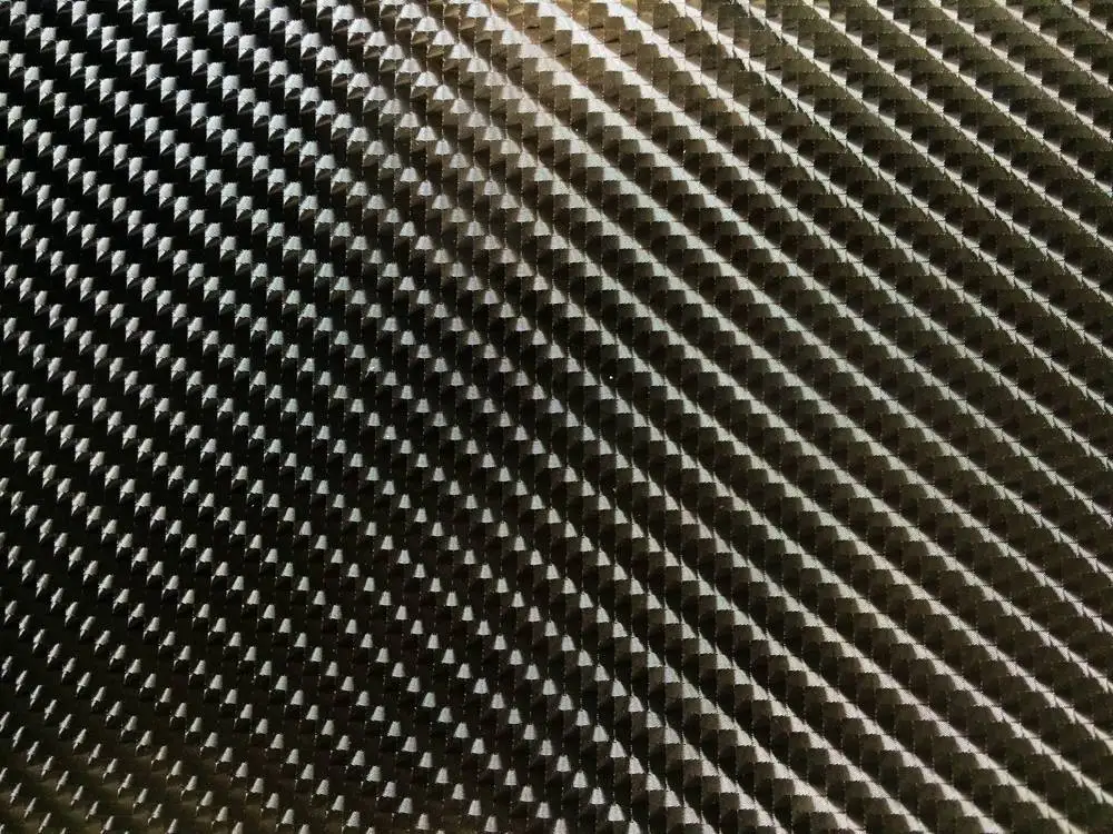 6D Carbon Fiber Vinyl Wrap Car Wrapping Film Bubble Free like Real PROTWRAPS Size:1.52*20M/Roll |
