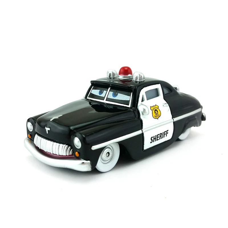 Disney Pixar Cars doc Hudson Lightning McQueen 1:55 литая металлическая Игрушечная машина из сплава