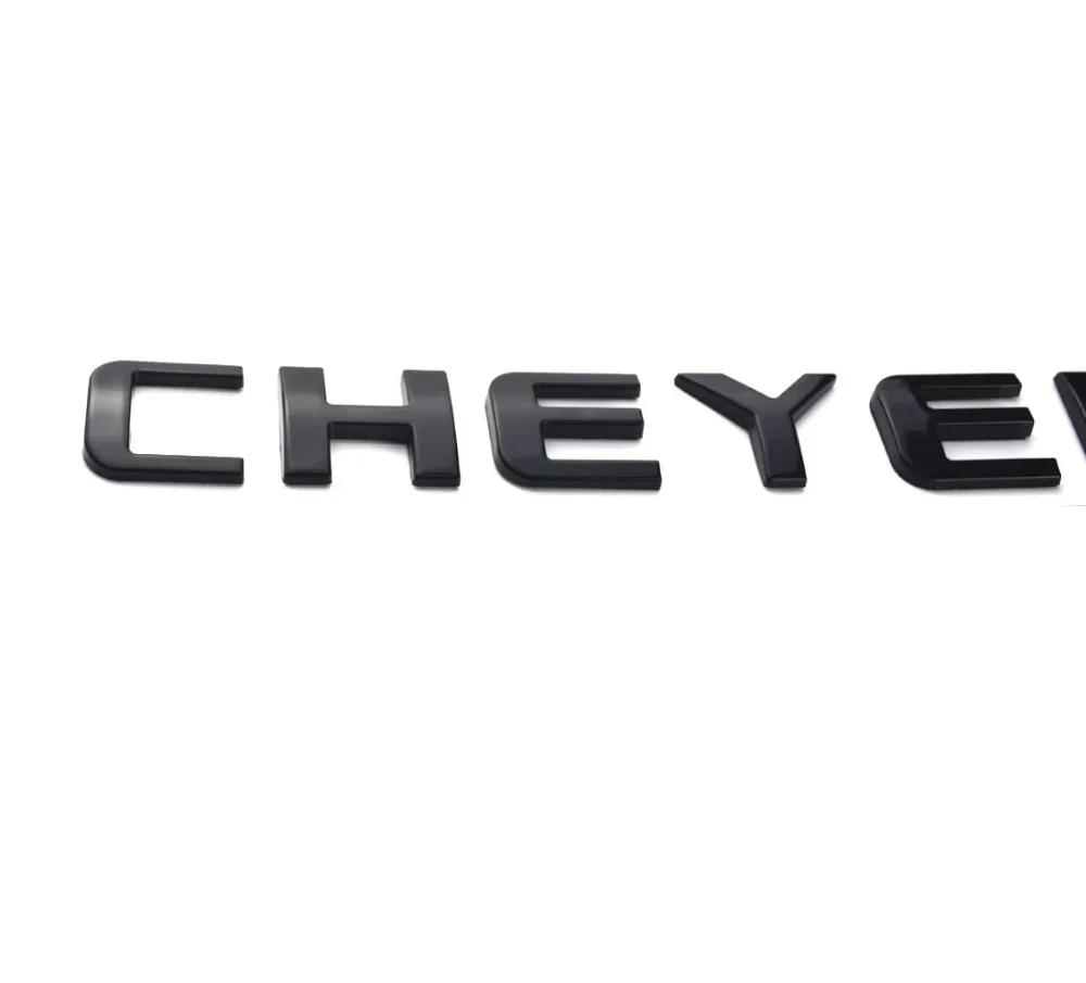 2 шт. новая дверь или задняя Cheyenne эмблема табличка для 07 18 Silverado|Наклейки на