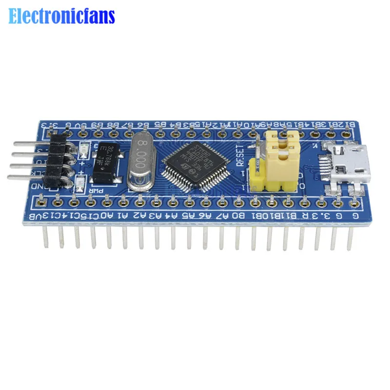 STM32F103C8T6 STM32F103C8T6 ARM ST-Link V2 Mini STM8 STM32 Simulator скачать Минимальный модуль разработки системы для arduino DIY KIT - Цвет: STM32F103C8T6
