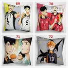 Suef Аниме Манга Haikyuu! Haikyuu, аниме, Двусторонняя Подушка, искусственная Подушка, 16x16 дюймов, 40x40 см