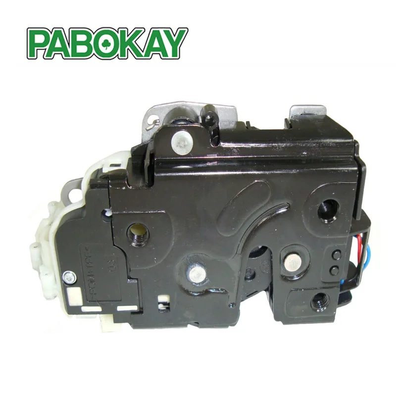 Подлинный пассажирский задний дверной замок с защелкой в сборе для VW Golf Jetta New