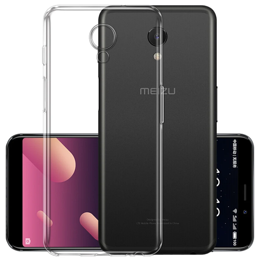 Luxury for Meizu M6S Case M6s Mblu S6 Protective TPU Shockproof Transparent Clear Soft For |