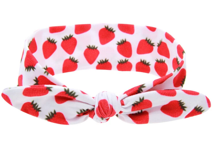 

Summer Girls Headband Print Floral Hairband Turban Knot Headwear For Newborn hair accessories