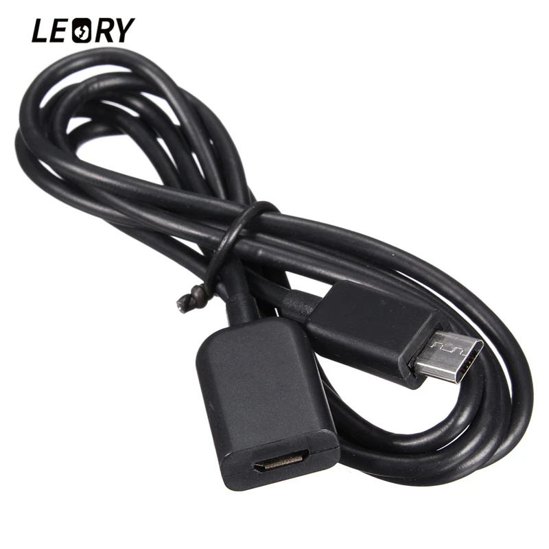 Высококачественный 1 м Micro USB 2 0 B штекер гнездо m/F УДЛИНИТЕЛЬ для зарядки и