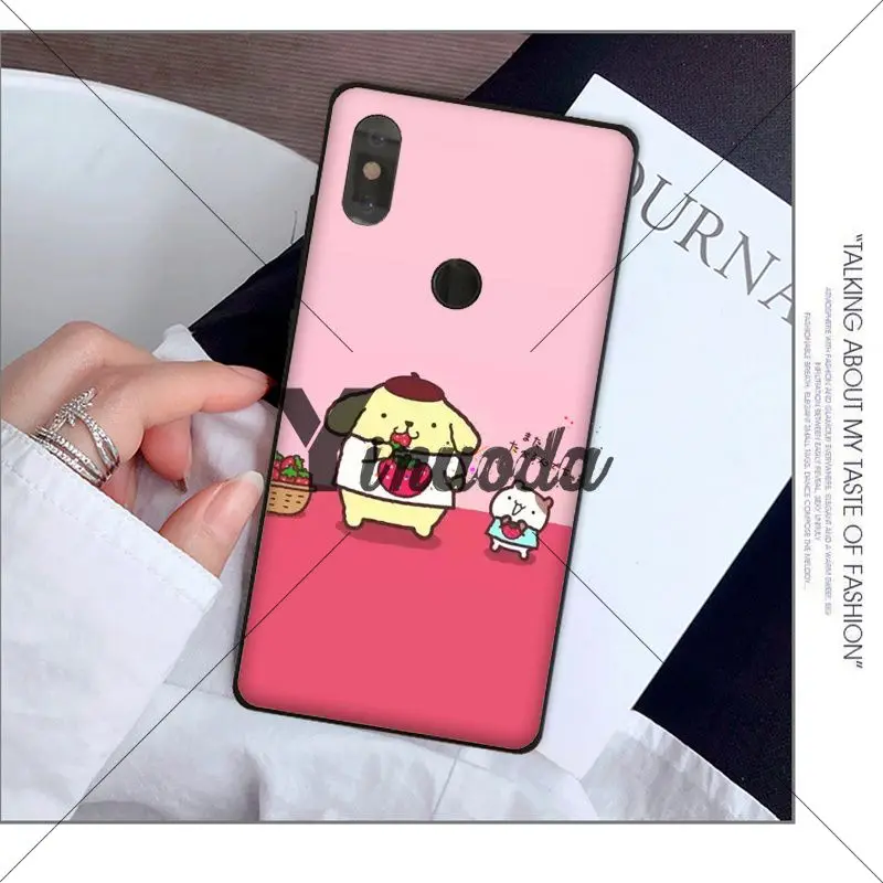 Yinuoda Sanrio pompompurin милый чехол для телефона с героями мультфильмов Xiaomi Mi 6 Mix2 Mix2S Note3 8