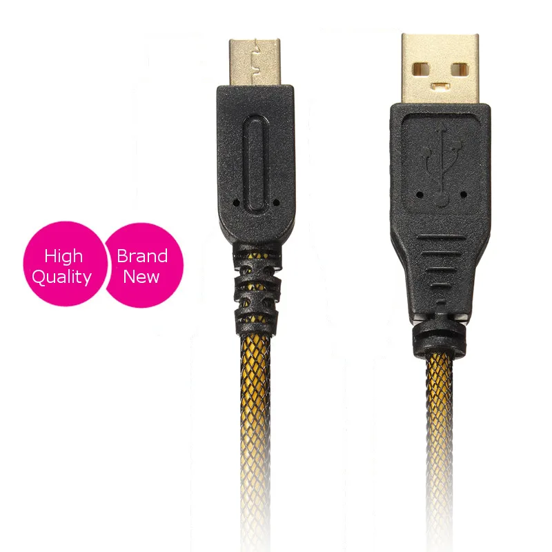 Высокое качество 1 5 м позолоченный порт USB зарядный кабель питания для Nintendo DSi DSiXL