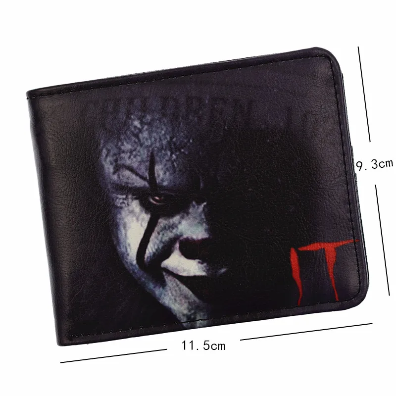 Короткий бумажник с карманом для монет из фильма Stephen King's IT 2017 | Багаж и сумки