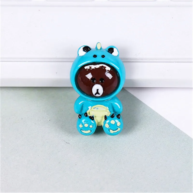 1 шт. милый медведь куклы наполнитель для ясной/пушистая клейкая масса модель