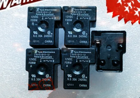 T9AS1D12-12 TE Tyco Relay T9AS5D12-12 30A 12VDC 240VAC DIP4 DIP5 new and original | Обустройство дома