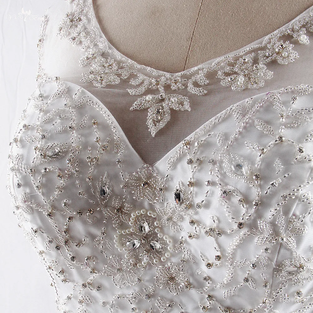 RSW1374 Yiaibridal настоящая работа фотографии лодок с вырезом Русалочки кружевное