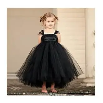 2018 желтое Тюлевое платье-пачка для маленькой подружки невесты свадебное платье с