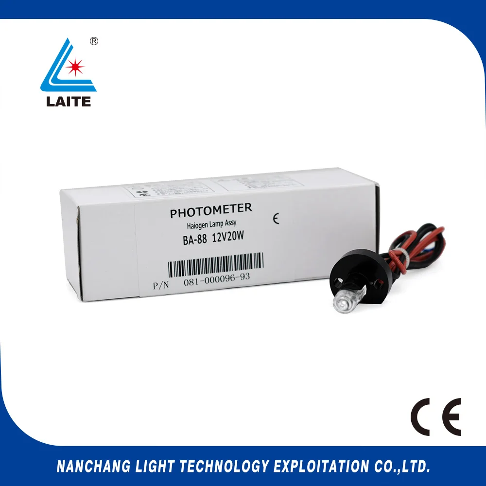 

Mindray BA88 BA90 12V20W biochemistry лампа, Бесплатная shipping-3pcs