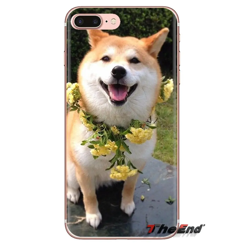 Для iPod Touch Apple iPhone 4 4S 5 5S SE 5C 6 6S 7 8 X XR XS Plus MAX прозрачные мягкие чехлы Doge интернет