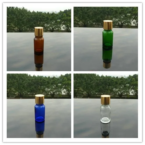 Бесплатная доставка: 15 мл блестящие прозрачный/зеленый/коричневый/синий стеклянная бутылка с блестящей