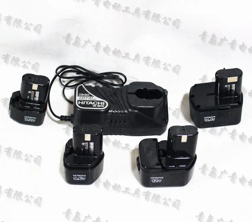 Япония HITACHI зарядное устройство UC18YG Аккумуляторная дрель 7,2 V/9,6 V/12 V/14,4 V никель-кадмиевый