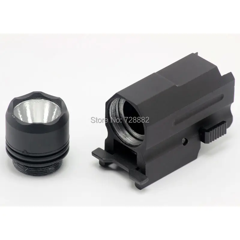 Охотничий Тактический 300 люмен светодиодный фонарик алюминиевое