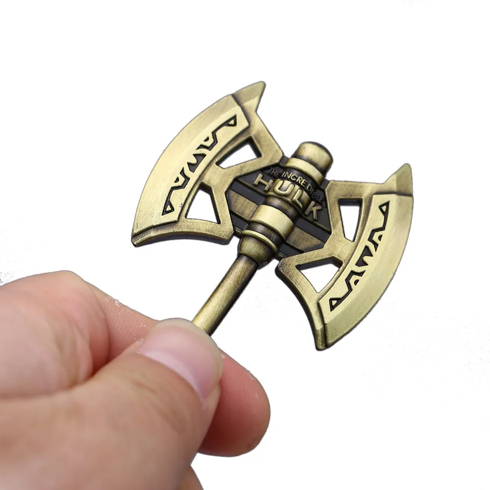 Брелок Thor3 HulkbusterDouble Axe металлическая цепочка кольцо держатель мужской подарок