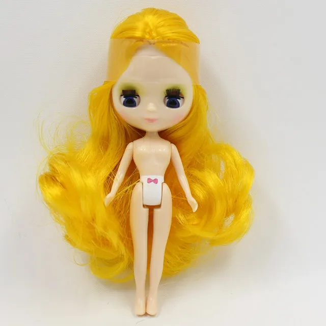nude doll Ледяная Обнаженная мини кукла blyth 11 см кукла 27 видов стиля для девочки подарок - Цвет: nude doll