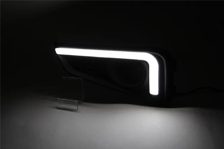 D_YL автомобильный Стайлинг светодиодный направлясветильник DRL для Honda City 2013 2014