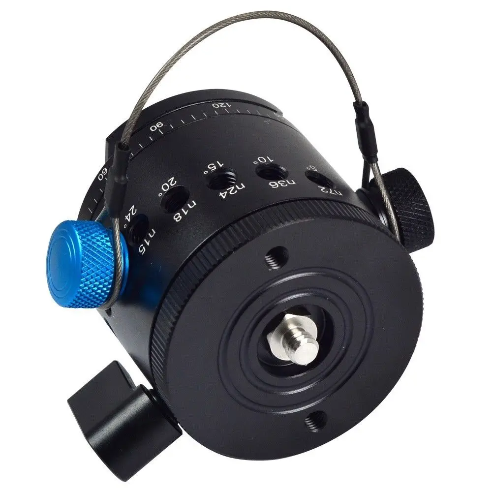 Алюминиевый панорамный штатив MENGS с поворотной головкой и указателем на 360