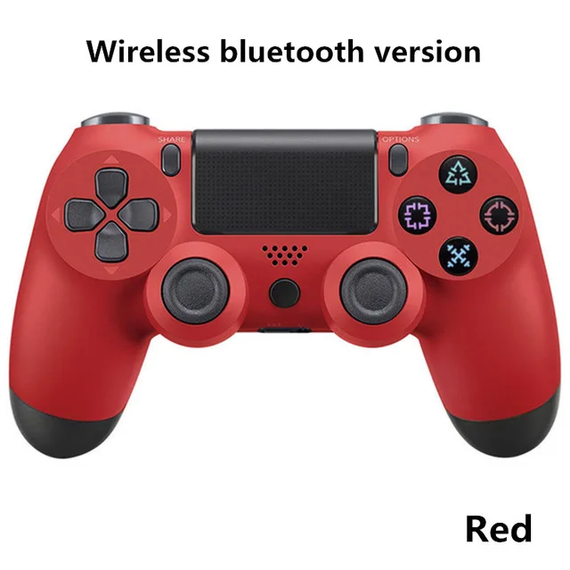 RED Дропшиппинг беспроводной Bluetooth геймпад для PS4 контроллер подходит для playstation 4 консоль для playstation 4 джойстик - Цвет: RED
