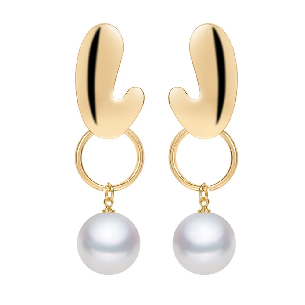 Женские длинные серьги Seven Candy Pearl простые с темпераментом модные ювелирные