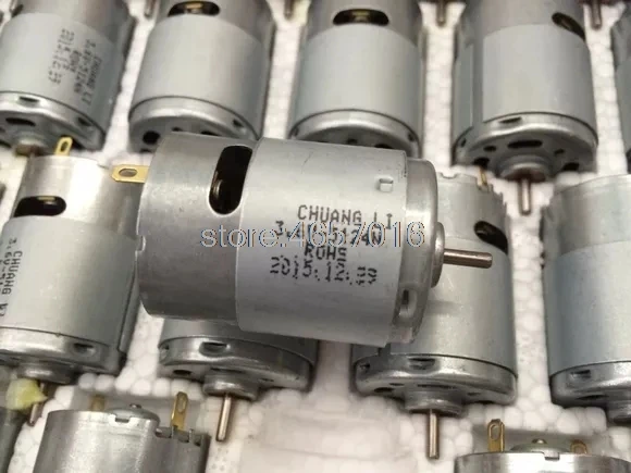 Оригинальные mabuchi 380 двигатель постоянного тока 12V Высокая скорость угольные