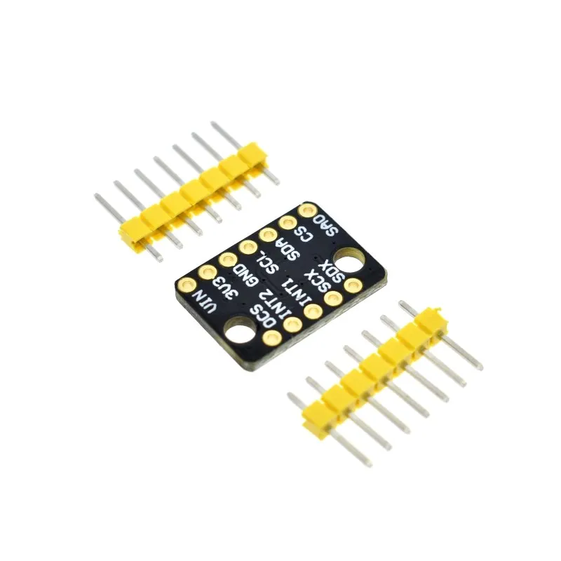 WAVGAT официальный BMI160 6DOF 6-осевой скорости гироскопа тяжести модуль датчика акселерометра межсоединений интегральных схем I2C SPI Связь протокол 3-5V