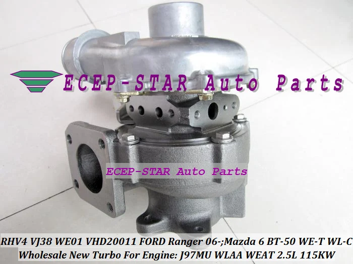 Турбокомпрессор RHV4 VJ38 VFD20011 WE01 для FORD Ranger 2006- WLAA WEAT MAZDA 6 2007- BT50 | Автомобили и