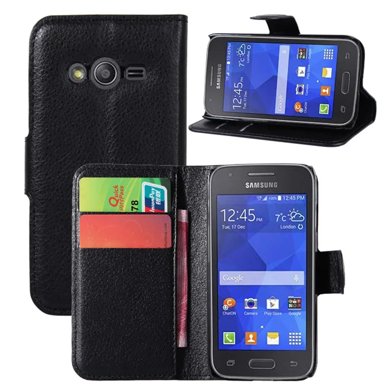 Чехол книжка кожаный для Samsung Galaxy Ace 4 Lite Duos G313 Neo G318H &quotG313H|cover for samsung galaxy|case covercover |