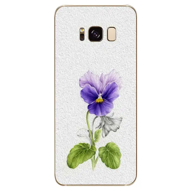 N460 акварель цветок мягкий чехол для samsung Galaxy A2 Core A6 A7 A8 A9 A10 A30 A40 A50 A60 A70 A8S A9S A20E плюс |