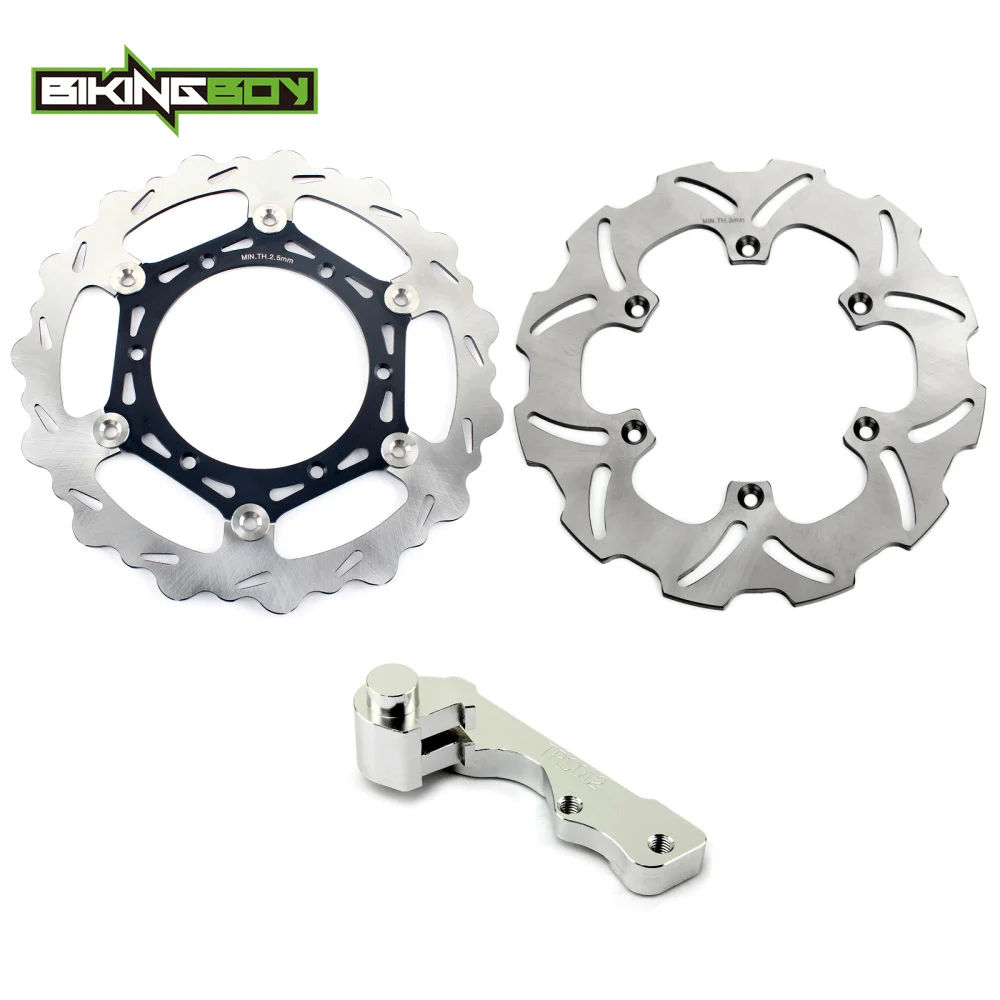 BIKINGBOY для SUZUKI RM 125 96 09 RM250 12 DRZ 400 E S 00 08 07 06 Передние Задние тормозные диски Диски