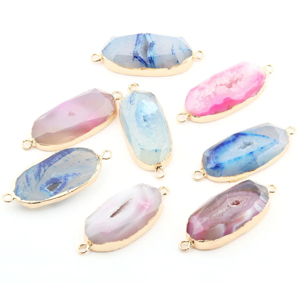 Оптовая продажа 4 цвета в форме настроения подвеска из натурального камня для