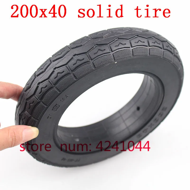 

200x40 Electric Scooter Solid tire 8 inch folding bicycle scooter car motorcycle accessories baby's car Non inflation solid tyre