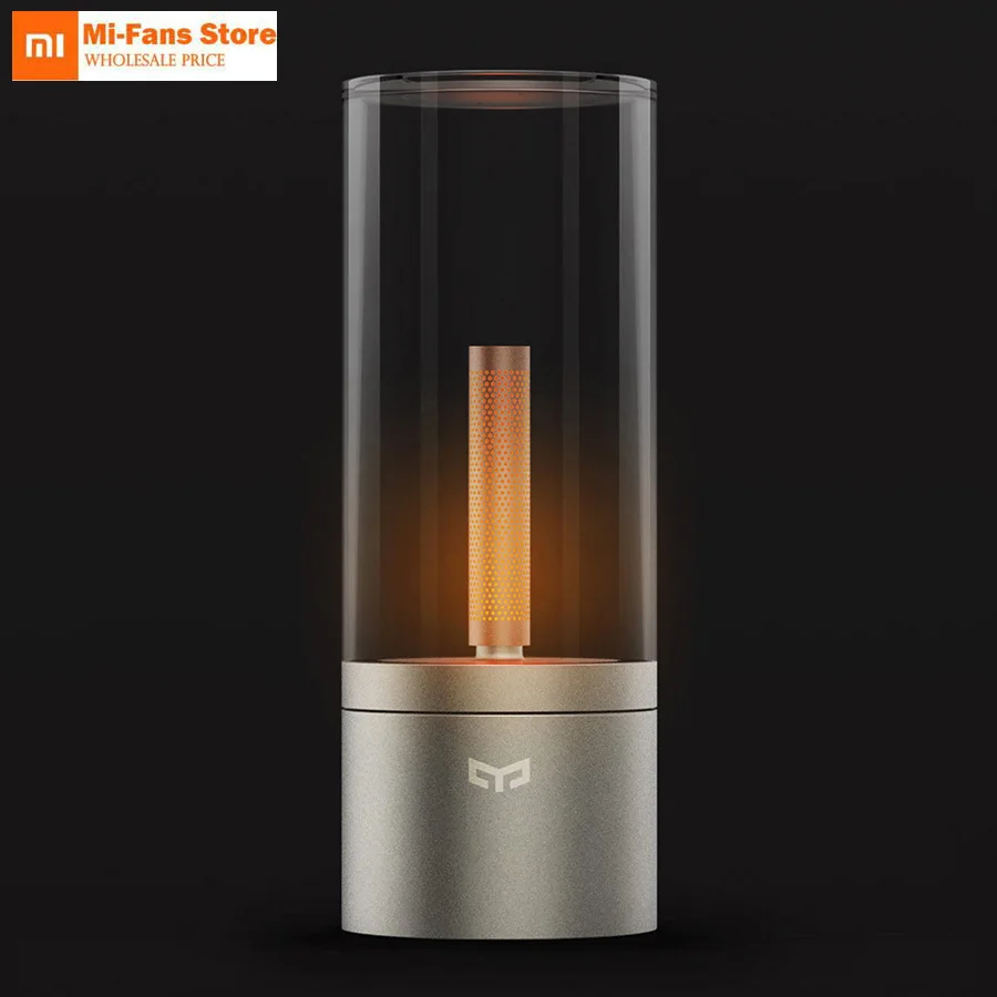 Xiaomi Yee светильник, умный Ночной светильник, светильник-свеча, домашняя прикроватная лампа, дистанционное управление, умное приложение, романтический Gif светодиодный ночной Светильник