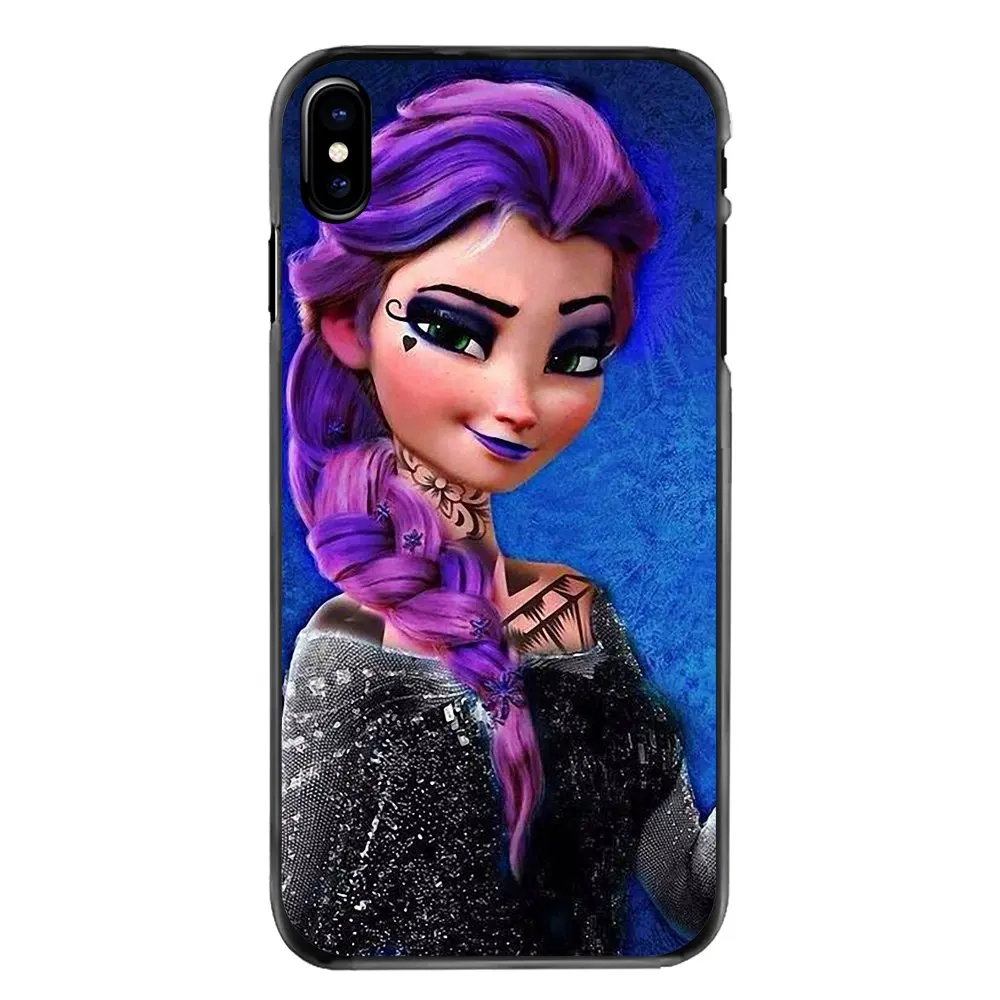 Жесткий Телефон Чехлы для iPhone 4 4S 5 5S 5C SE 6 S 7 8 Plus X XR XS Max iPod Touch 6S еху девушка панк