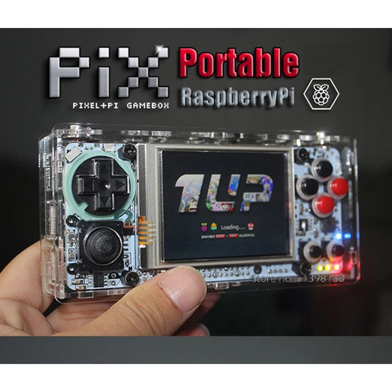 Raspberry Pi в стиле ретро 2 8 дюйма Gameberry Retropie Lakka портативное игровое устройство