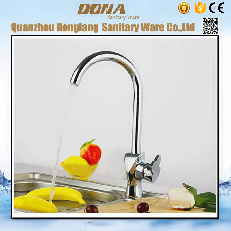 Бесплатная доставка новый дизайн Твердый латунный Смеситель для кухни горячая