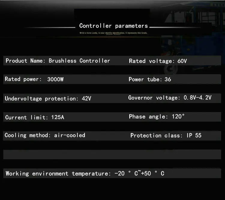 DC60V 3000 Вт умный бесщеточный контроллер двигателя электрический автомобиль трицикл привод, регулятор скорости/DIY бесщеточный привод