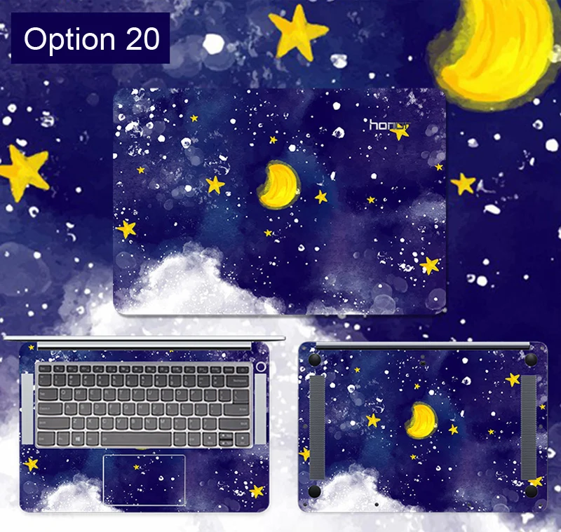 Мультяшные узоры, наклейка для ноутбука s для huawei Matebook X Pro 13,9, Виниловая наклейка на кожу для huawei Matebook X 13,3 D 15,6 дюймов