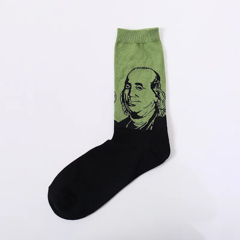 Новинка 2018 зимние носки RUNNING CHICK модные с креативным рисунком индивидуальные