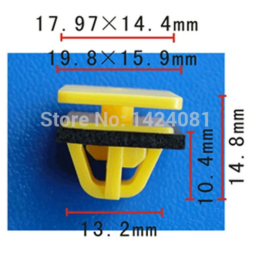 

500x OEM Nylon for Hyundai Rocker Panel Clip With Sealer 87758-3D000 877583D000