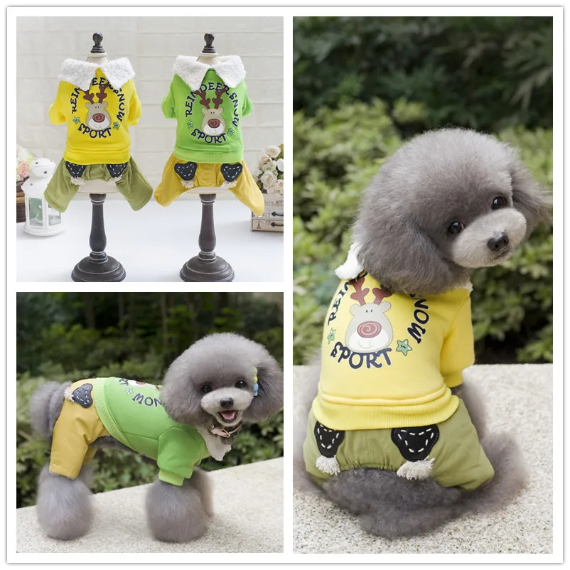 Бесплатная доставка зимняя хлопковая одежда для домашних питомцев FY134