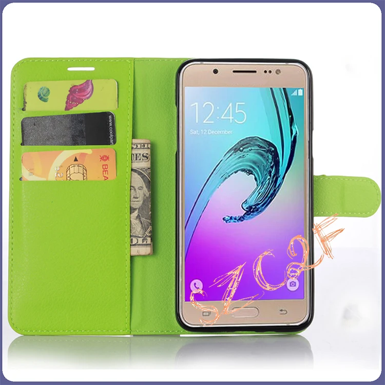 Чехол для Samsung Galaxy J7 2016 роскошный кожаный чехол-бумажник с откидной крышкой (2016)